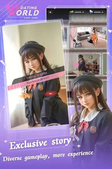 Play Girl Friend：Date Sim as an online game Girl Friend：Date Sim with UptoPlay