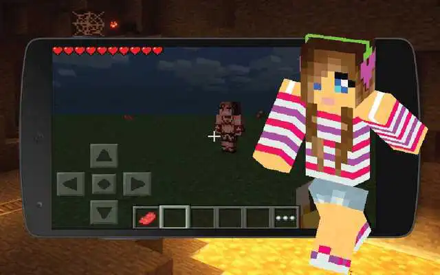 Play Girlfriend in Minecraft PE Play Girlfriend in Minecraft PE