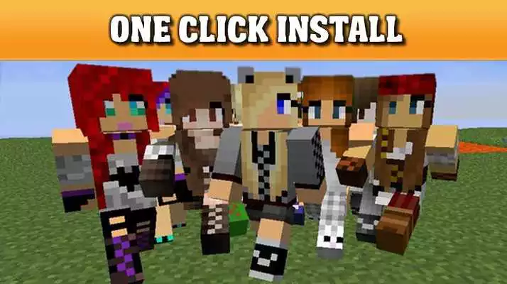 Play Girlfriend mod for Minecraft