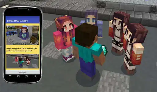 Play Girlfriend Mod for Minecr as an online game Girlfriend Mod for Minecr with UptoPlay