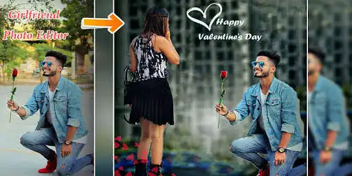 Play Girlfriend Photo Frames-Girlfriend photo editor as an online game Girlfriend Photo Frames-Girlfriend photo editor with UptoPlay