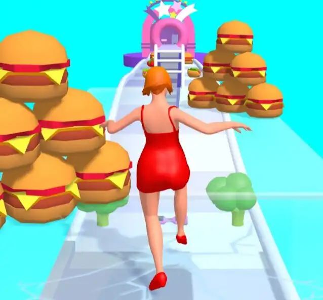 Play Girlfriend run- body race game  and enjoy Girlfriend run- body race game with UptoPlay