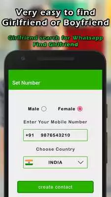 Play Girl Friend Search For WhatsApp