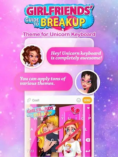 Play Girlfriends Guide Keyboard Theme for Girls  and enjoy Girlfriends Guide Keyboard Theme for Girls with UptoPlay