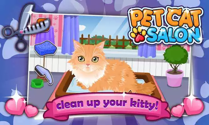 Play Girl Games: Pet Cat Salon Care Play Girl Games: Pet Cat Salon Care
