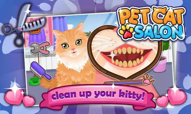 Play Girl Games: Pet Cat Salon Care Play Girl Games: Pet Cat Salon Care