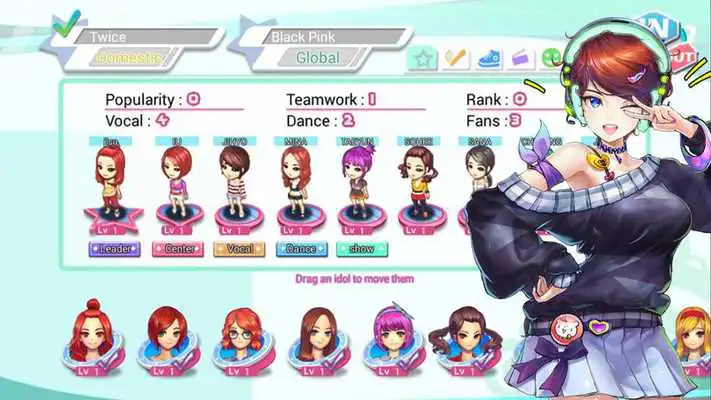 Play Girl Group Inc : Love Idol