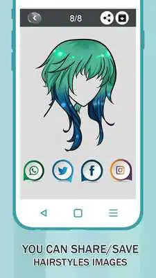 Play Girl HairStyle Drawing