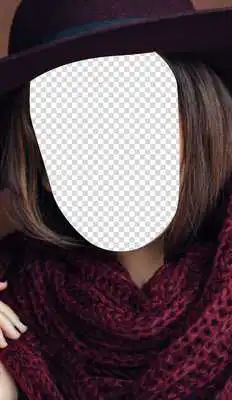 Play Girl Hat Selfie Photo Frames