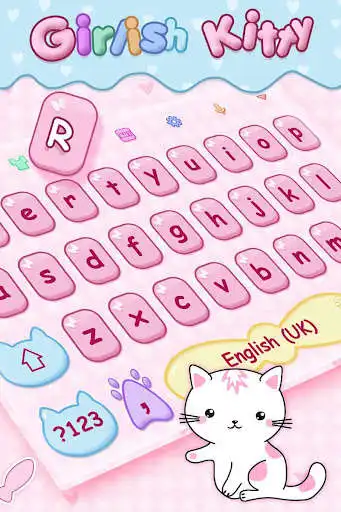 Play Girlish Kitty Keyboard Theme  and enjoy Girlish Kitty Keyboard Theme with UptoPlay