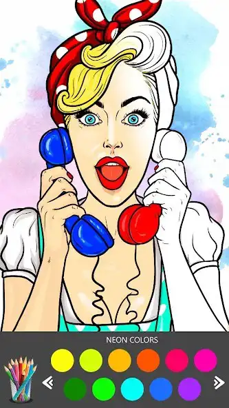 Play Girl Makeover Coloring Dressup as an online game Girl Makeover Coloring Dressup with UptoPlay