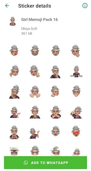 Play Girl Memoji for WA as an online game Girl Memoji for WA with UptoPlay