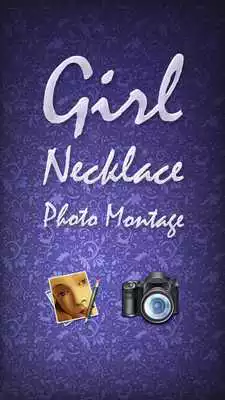 Play Girl Necklace Photo Montage