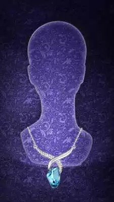 Play Girl Necklace Photo Montage