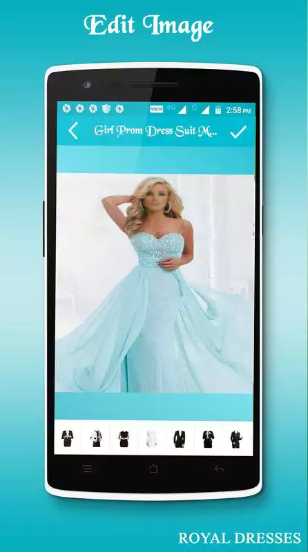 Play Girl Prom Dress Suit Montage