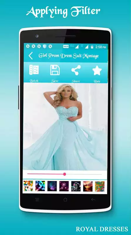 Play Girl Prom Dress Suit Montage