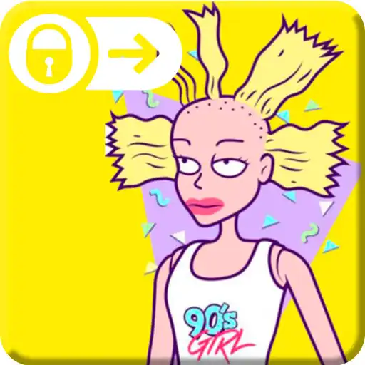 Play Girl Retro 90s Pop Art Teen Screen Lock APK Play Girl Retro 90s Pop Art Teen Screen Lock APK