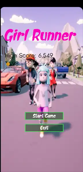 Play Girl Runner 3D - Running Game  and enjoy Girl Runner 3D - Running Game with UptoPlay