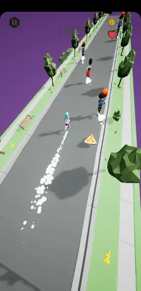 Play Girl Runner 3D - Running Game as an online game Girl Runner 3D - Running Game with UptoPlay