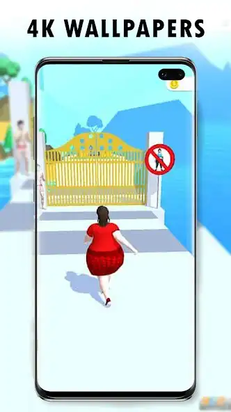 Play Girl runner 3D wallpaper  and enjoy Girl runner 3D wallpaper with UptoPlay