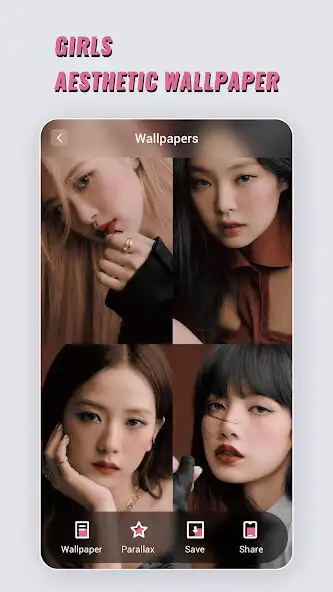 Play Girls Aesthetic Wallpaper as an online game Girls Aesthetic Wallpaper with UptoPlay