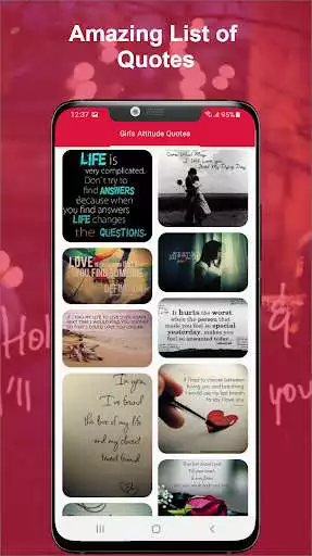 Play Girls Attitude Quotes as an online game Girls Attitude Quotes with UptoPlay
