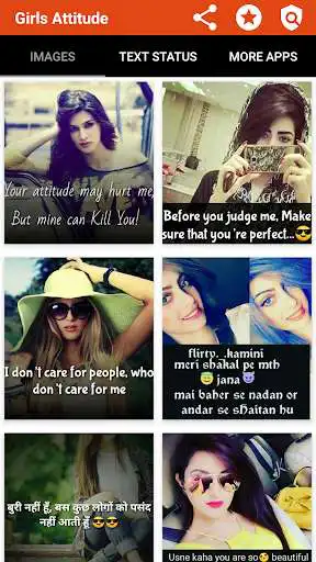 Play Girls Attitude Status Hindi as an online game Girls Attitude Status Hindi with UptoPlay