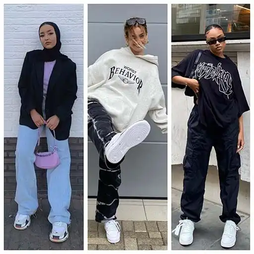 Play Girls Baggy Style Outfit Ideas APK