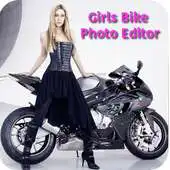 Free play online Girls Bike Photo Editor APK