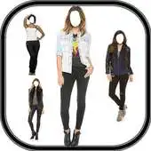 Free play online Girls Black Jeans Look APK