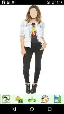 Play Girls Black Jeans Look