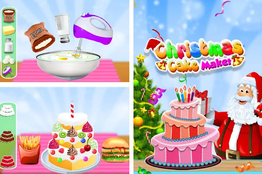 Play Girls Christmas Cakes Games  and enjoy Girls Christmas Cakes Games with UptoPlay