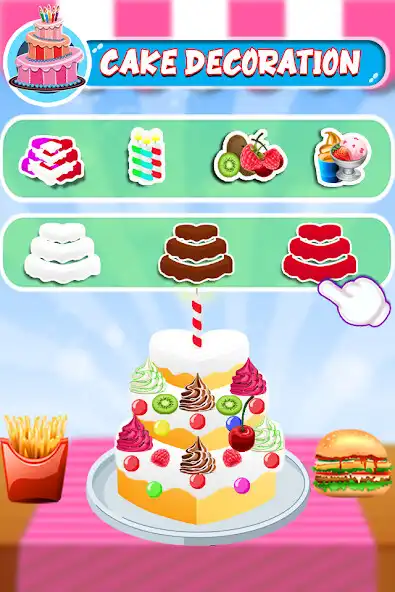 Play Girls Christmas Cakes Games as an online game Girls Christmas Cakes Games with UptoPlay