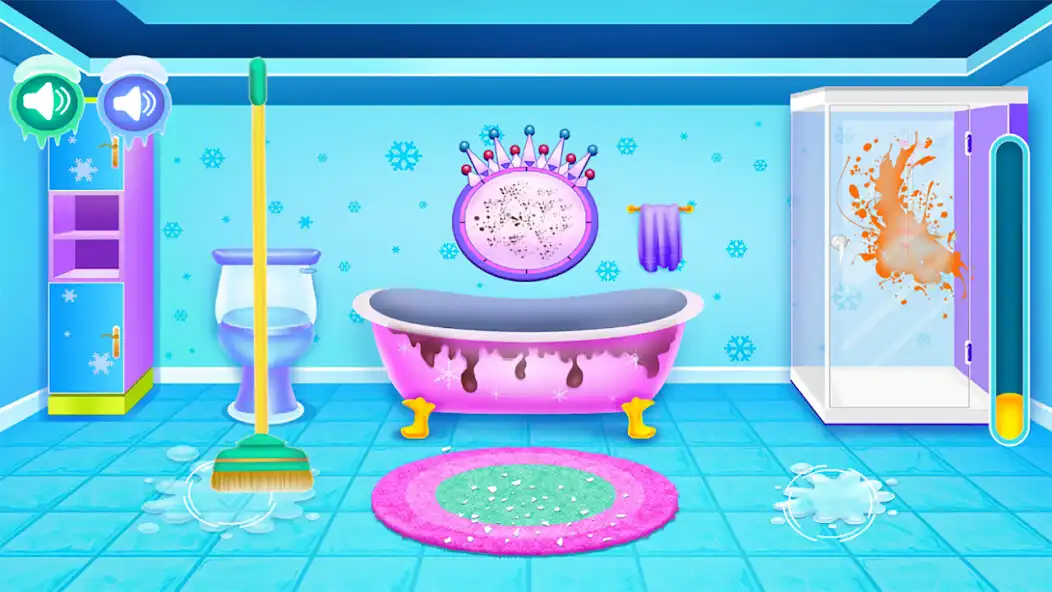 Play girls cleaning castle games as an online game girls cleaning castle games with UptoPlay