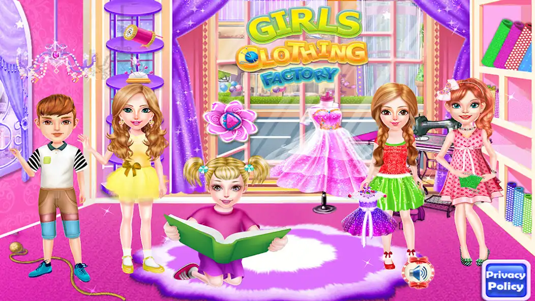Play Girls clothing factory  and enjoy Girls clothing factory with UptoPlay