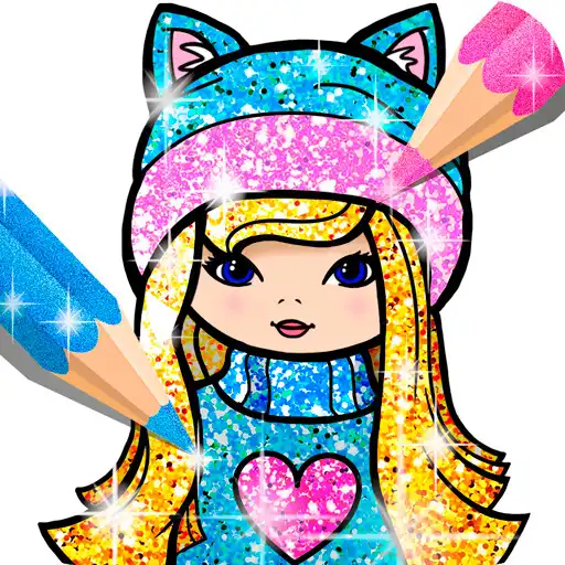 Play Girls Color Book with Glitter APK