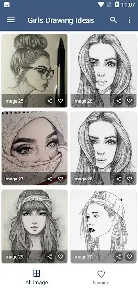 Play Girls Drawing Ideas as an online game Girls Drawing Ideas with UptoPlay