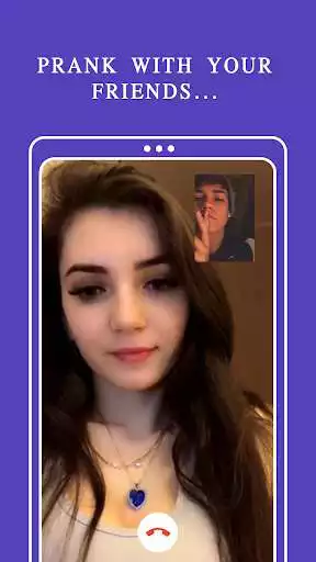 Play Girls Fake Video Call Prank as an online game Girls Fake Video Call Prank with UptoPlay