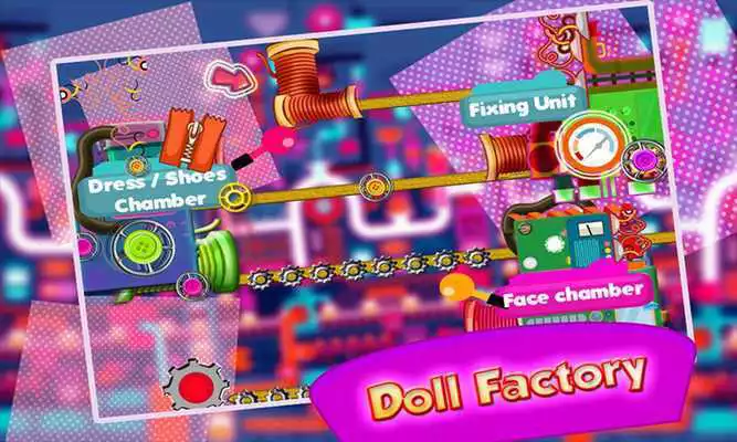 Play Girls Fashion Doll Factory