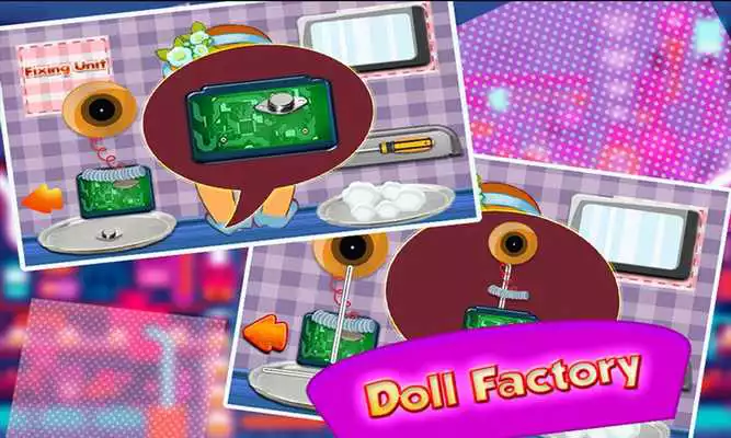Play Girls Fashion Doll Factory