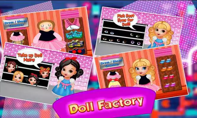 Play Girls Fashion Doll Factory