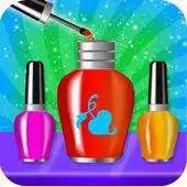 Free play online Girls Fashion Salon - Nail Art Makeup APK