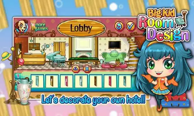 Play Girls Game: House Decorating