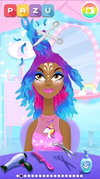 Play Girls Hair Salon Unicorn