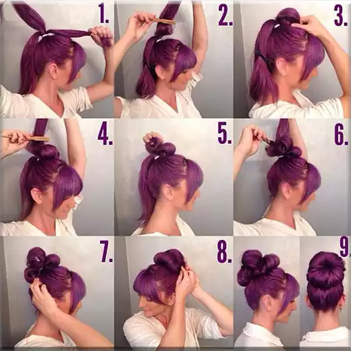 Free play online Girls Hairstyle Step by Step APK Free play online Girls Hairstyle Step by Step APK