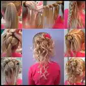Free play online Girls HairStyle Tutorial APK