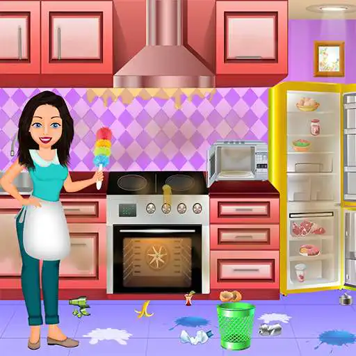 Play Girls Home Cleaning: Bedroom Makeover & Repairs APK