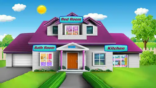 Play Girls Home Cleaning: Bedroom Makeover & Repairs as an online game Girls Home Cleaning: Bedroom Makeover & Repairs with UptoPlay