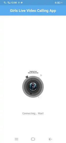 Play Girls Live Video Calling App as an online game Girls Live Video Calling App with UptoPlay