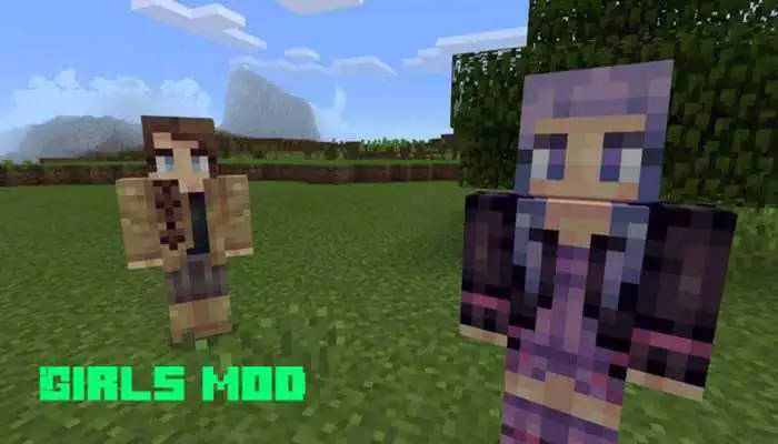 Play Girls mod for minecraft
